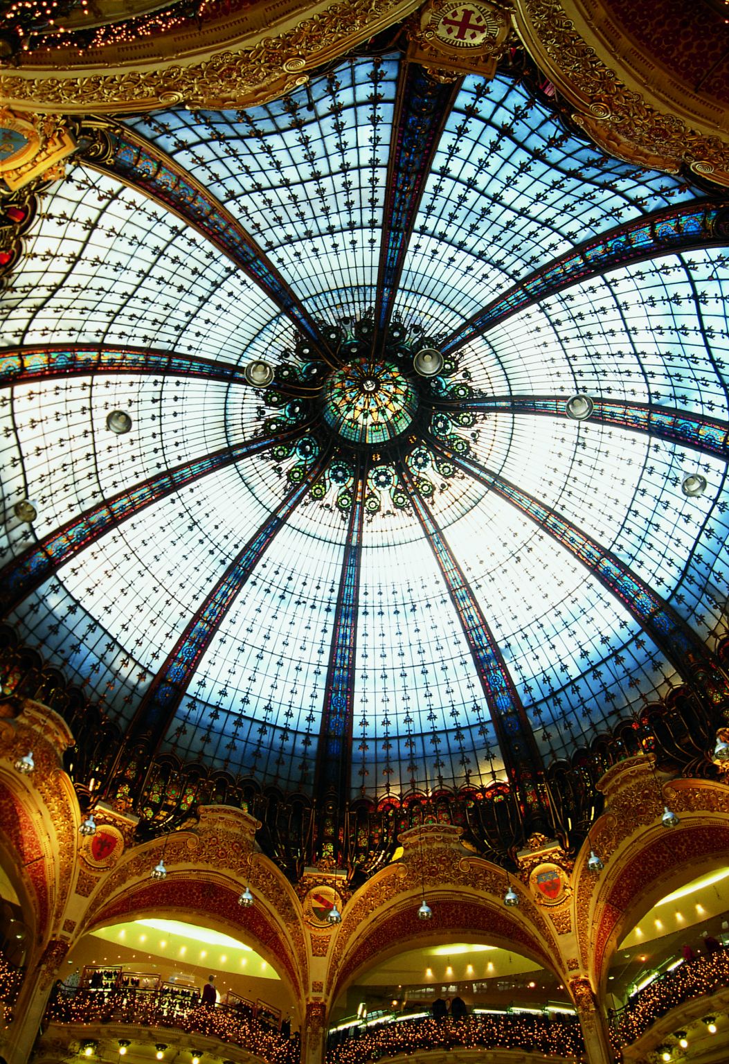 une coupole (Galeries Lafayette, Paris)