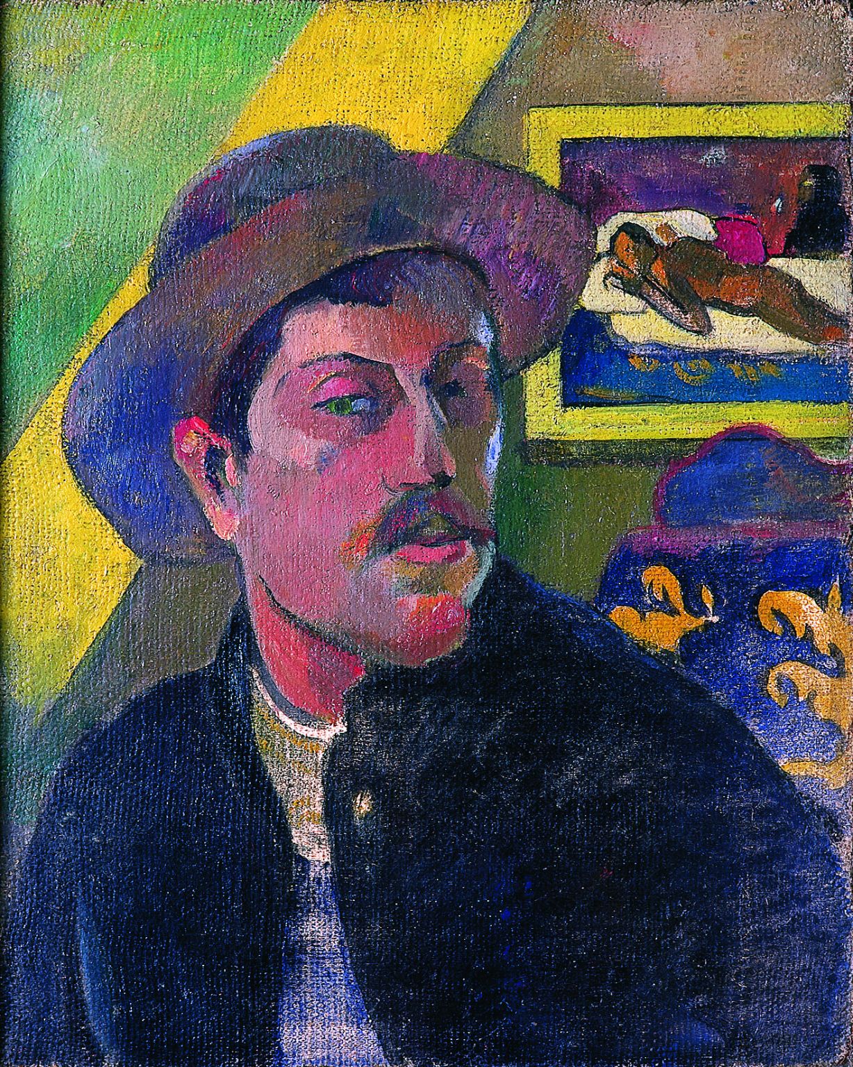 autoportrait : portrait du peintre Paul Gauguin par lui-même (1893-1894)