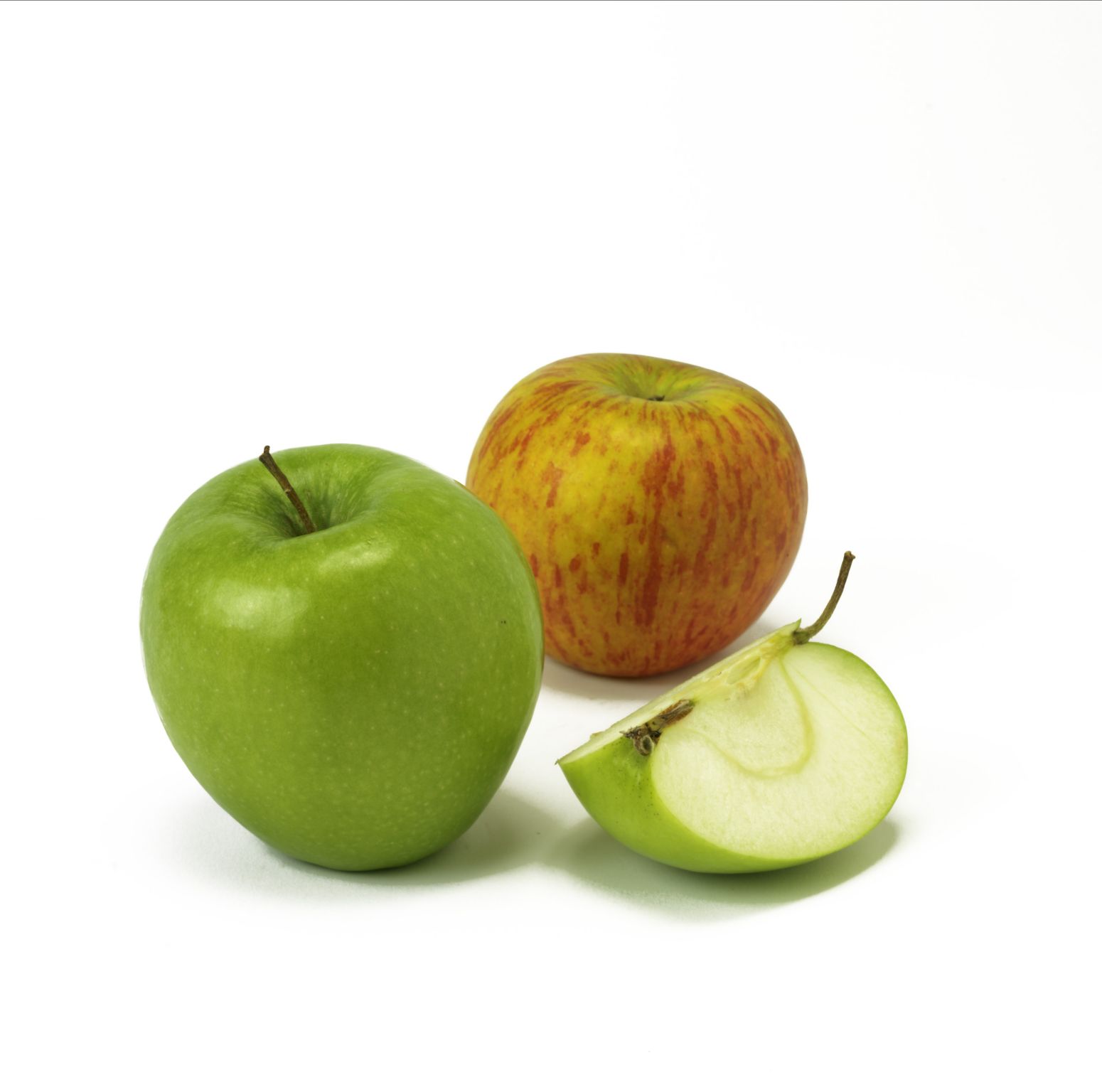 des pommes (granny-smith et reinette)