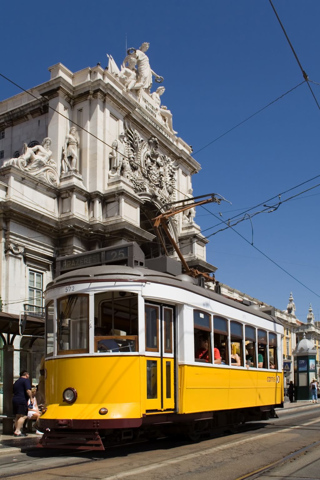 un tramway (Lisbonne, Portugal)