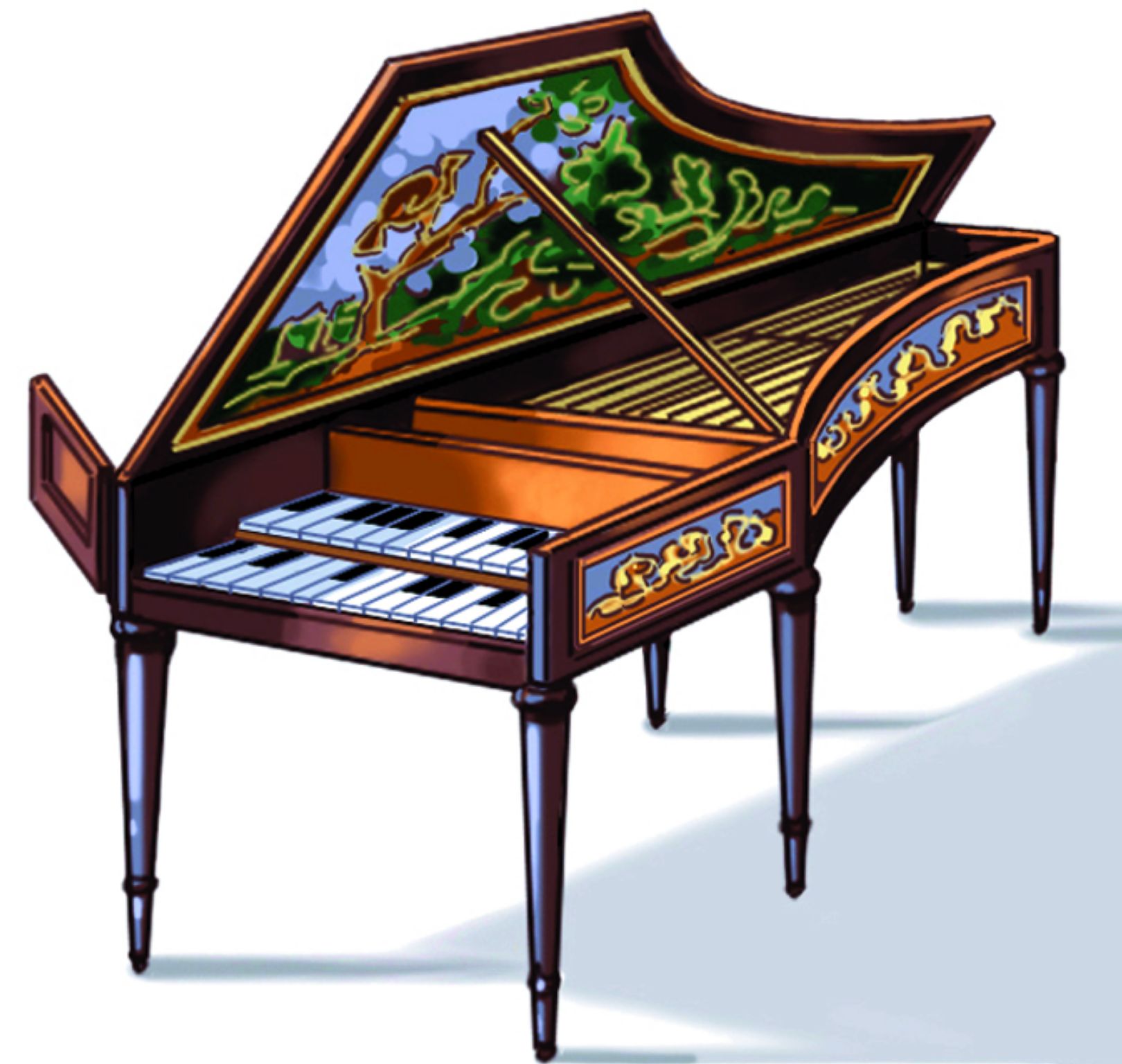 un clavecin