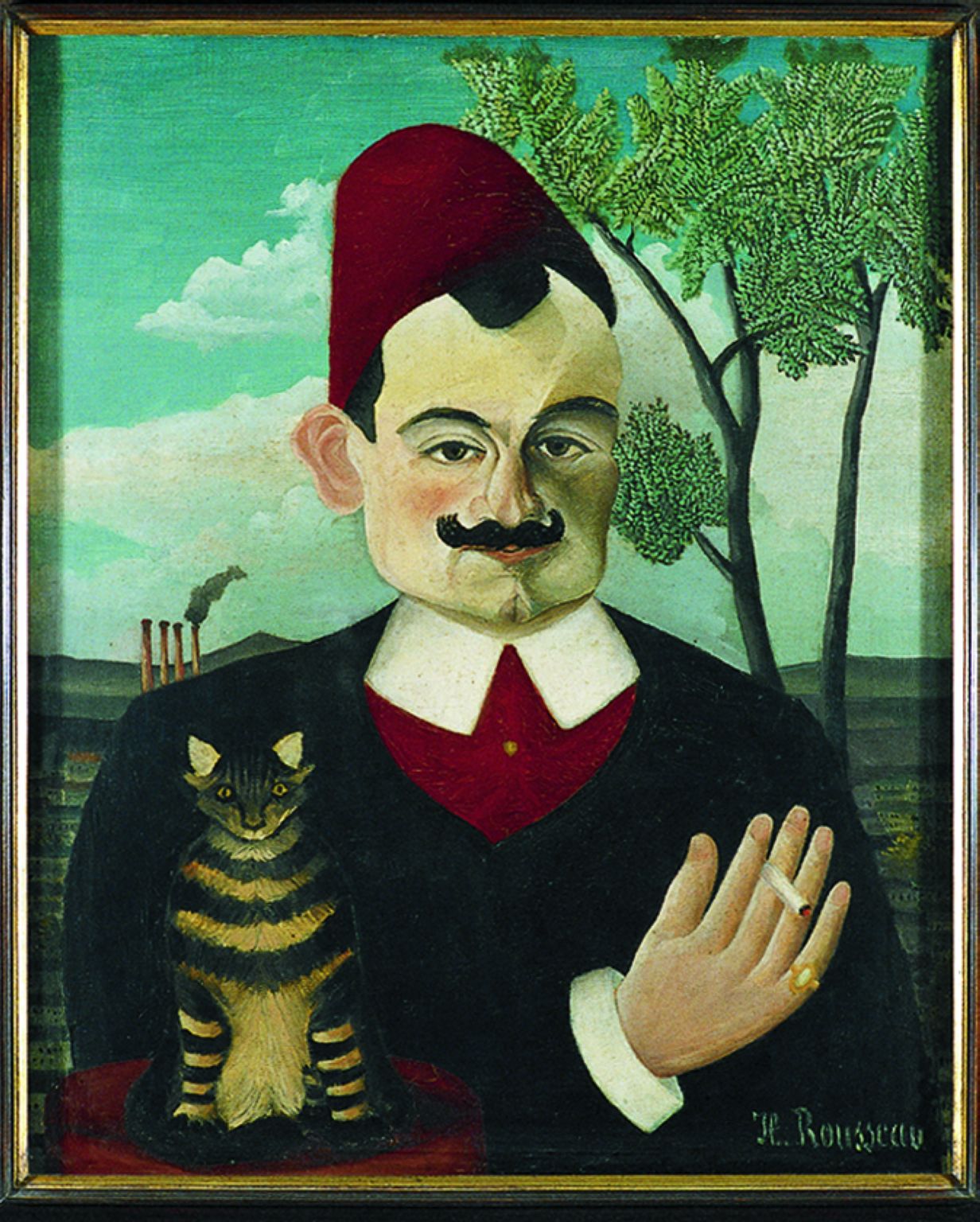 portrait de Pierre Loti par le Douanier Rousseau