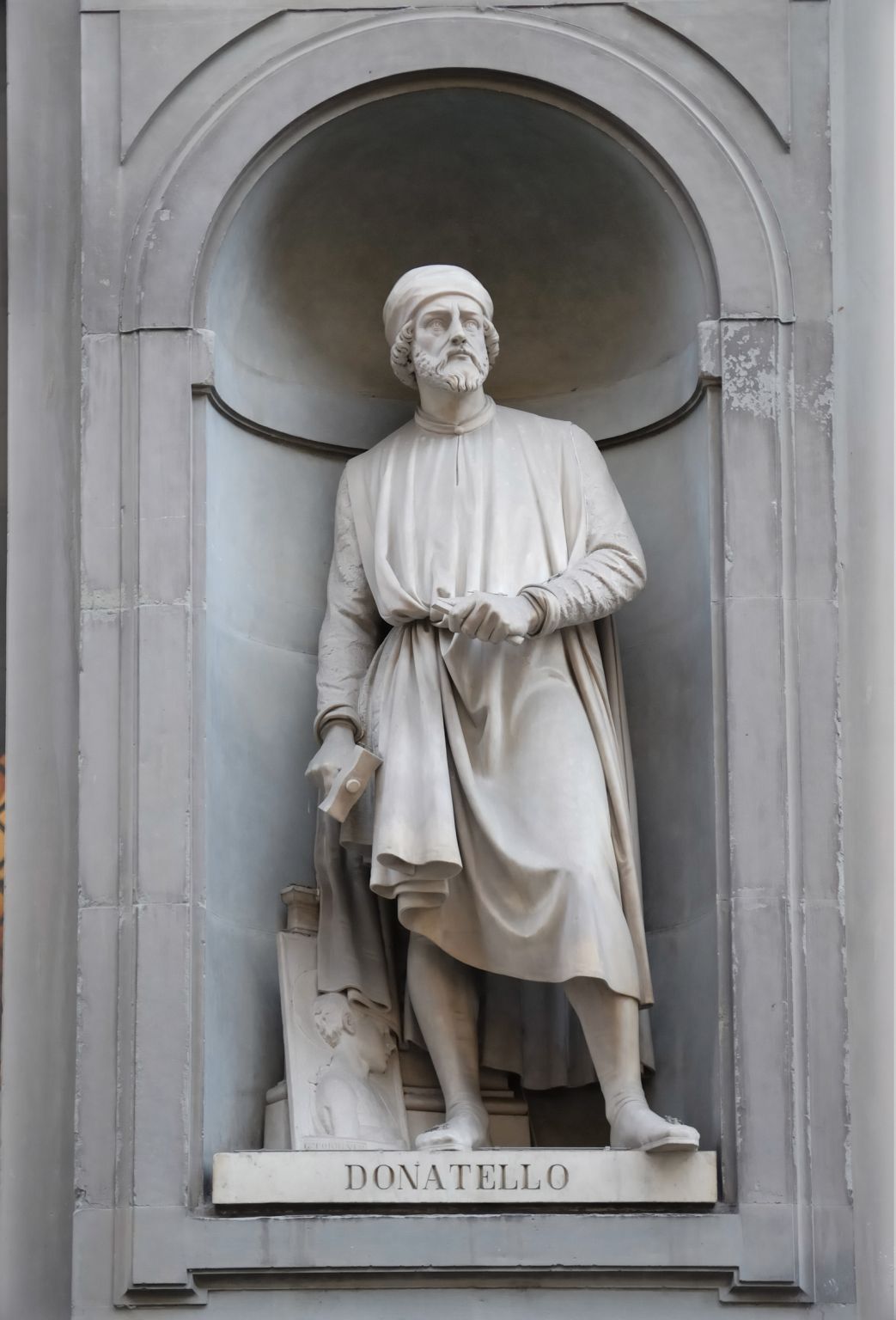 statue de Donatello, galerie des Offices, Florence