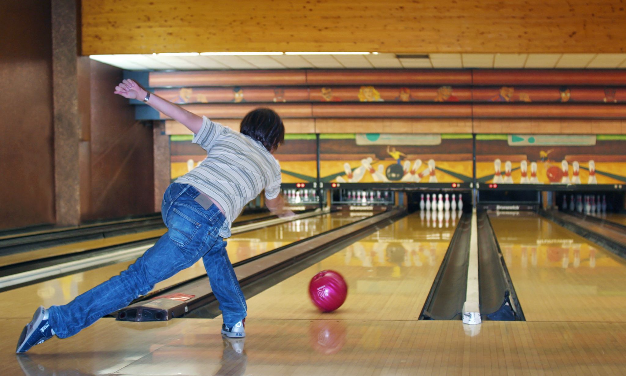 joueur de bowling