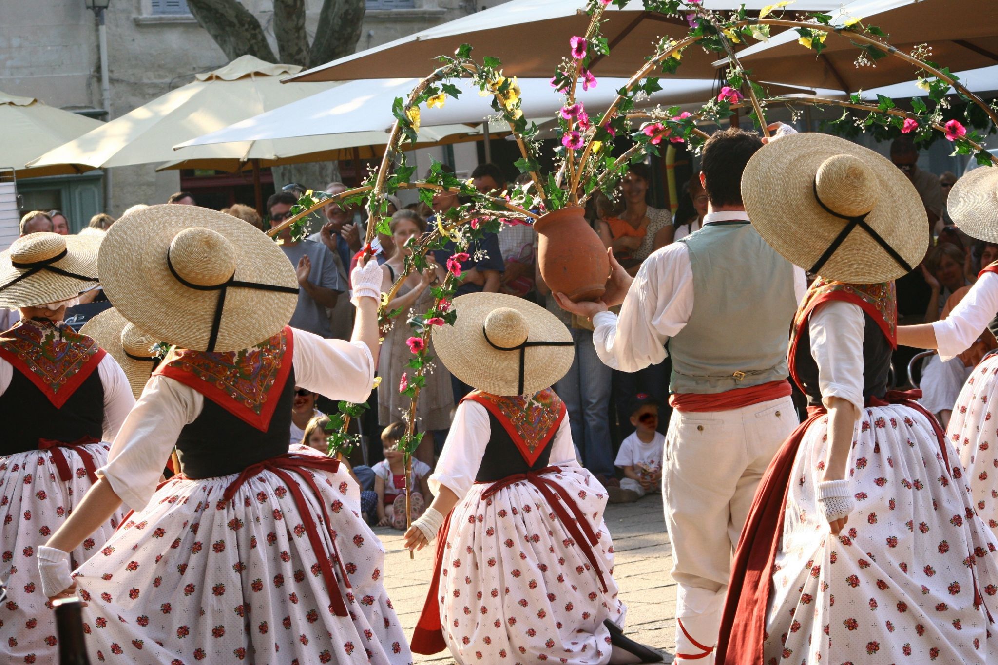 une danse folklorique