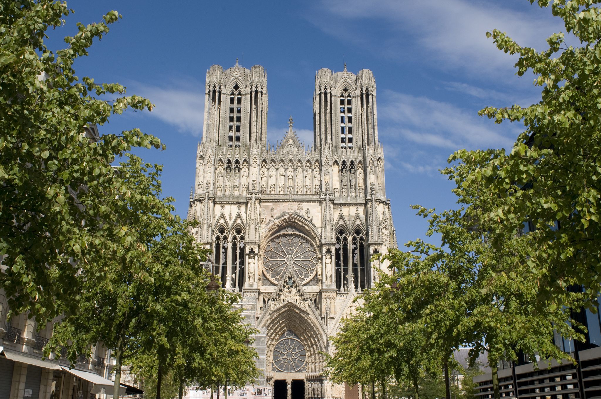 la cathédrale de Reims (Région Champagne-Ardenne )