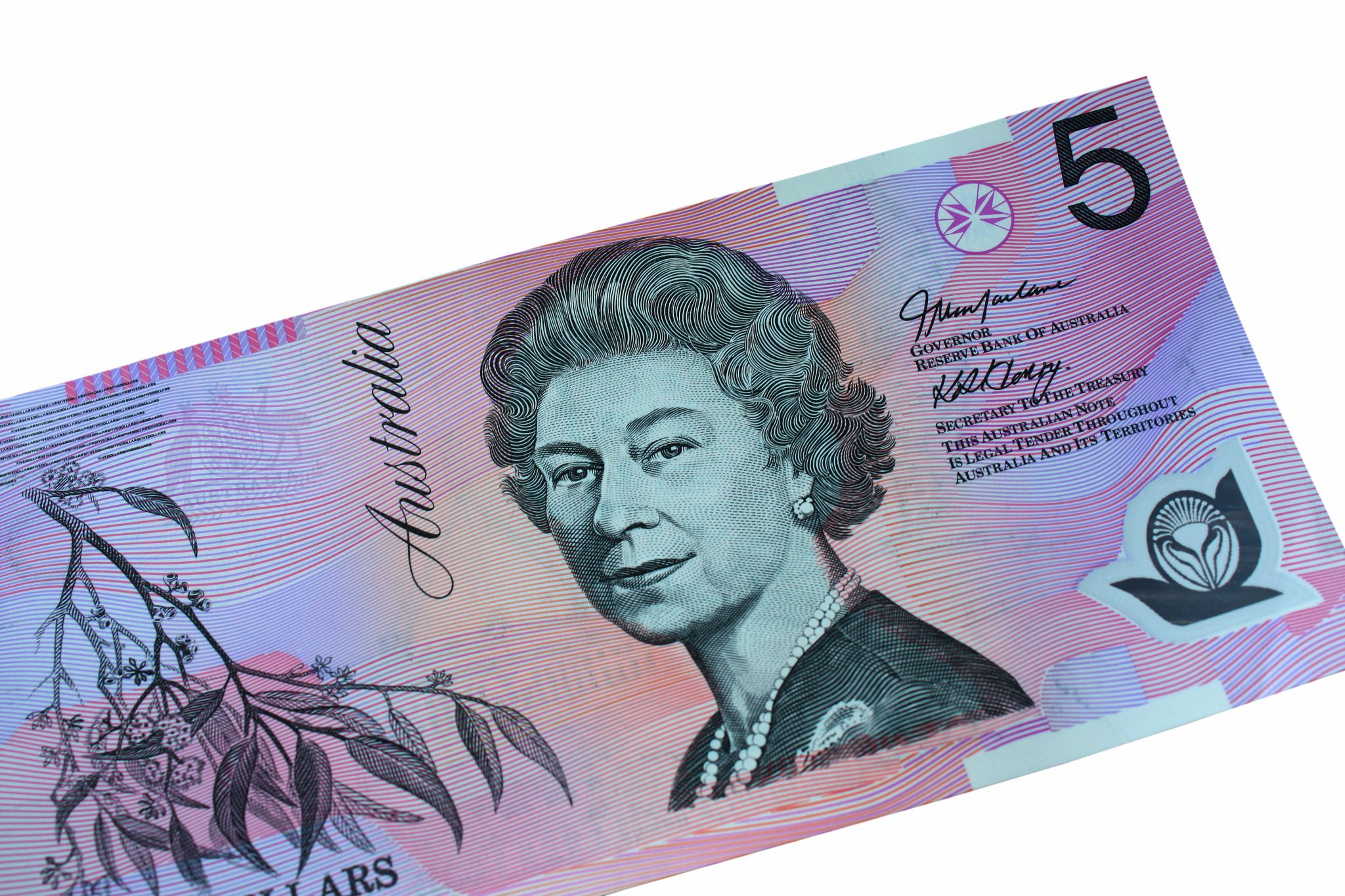 billet australien à l’effigie d’Élisabeth II