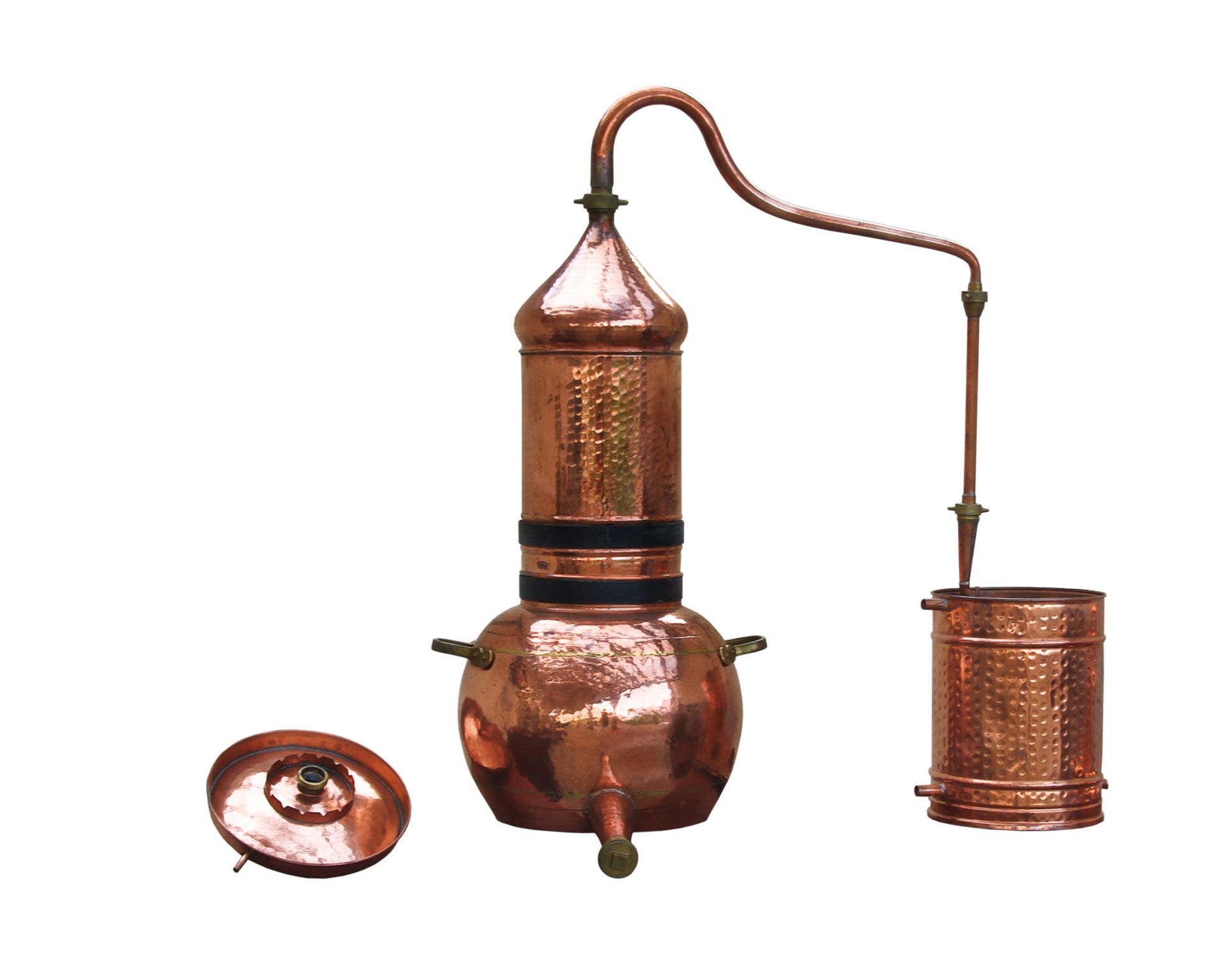 un alambic pour la distillation